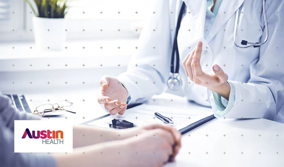 Doctor speaking with patient