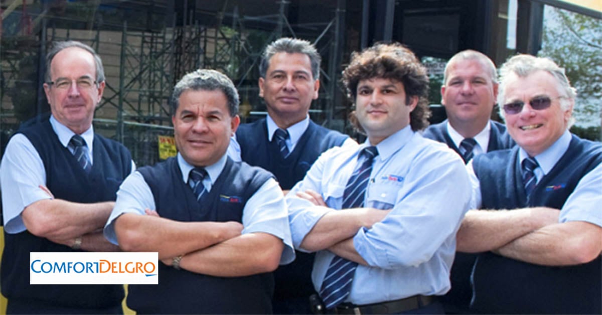 Group of men posing together